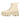 Buffalo Raven Laceup Boot Hi Damen Vegan Nubuck Cream