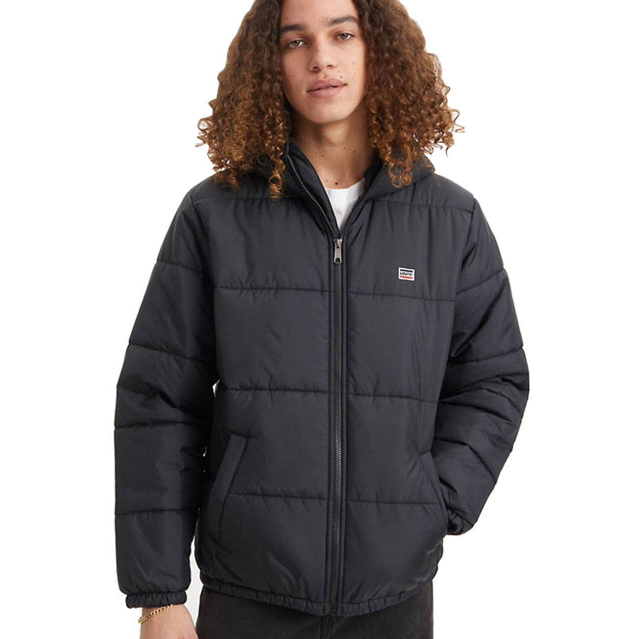 Levi's Telegraph Hooded Short Jacket Herren Caviar