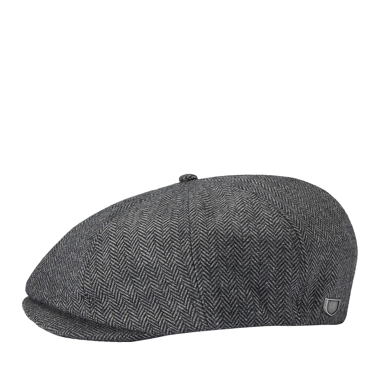 Brixton Brood Snap Cap Grey Black