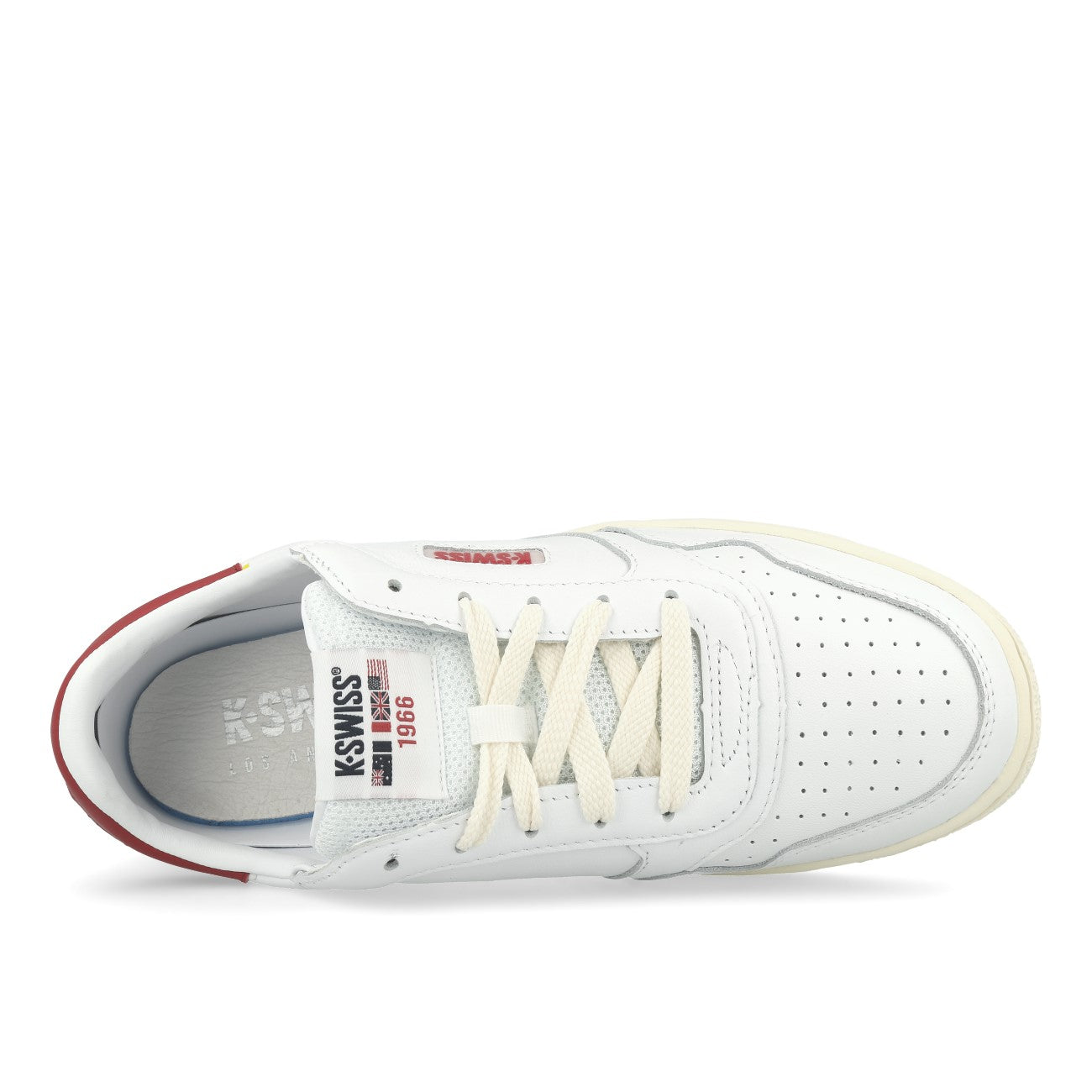 K-Swiss Slammcourt LTH Herren White Varsity Red