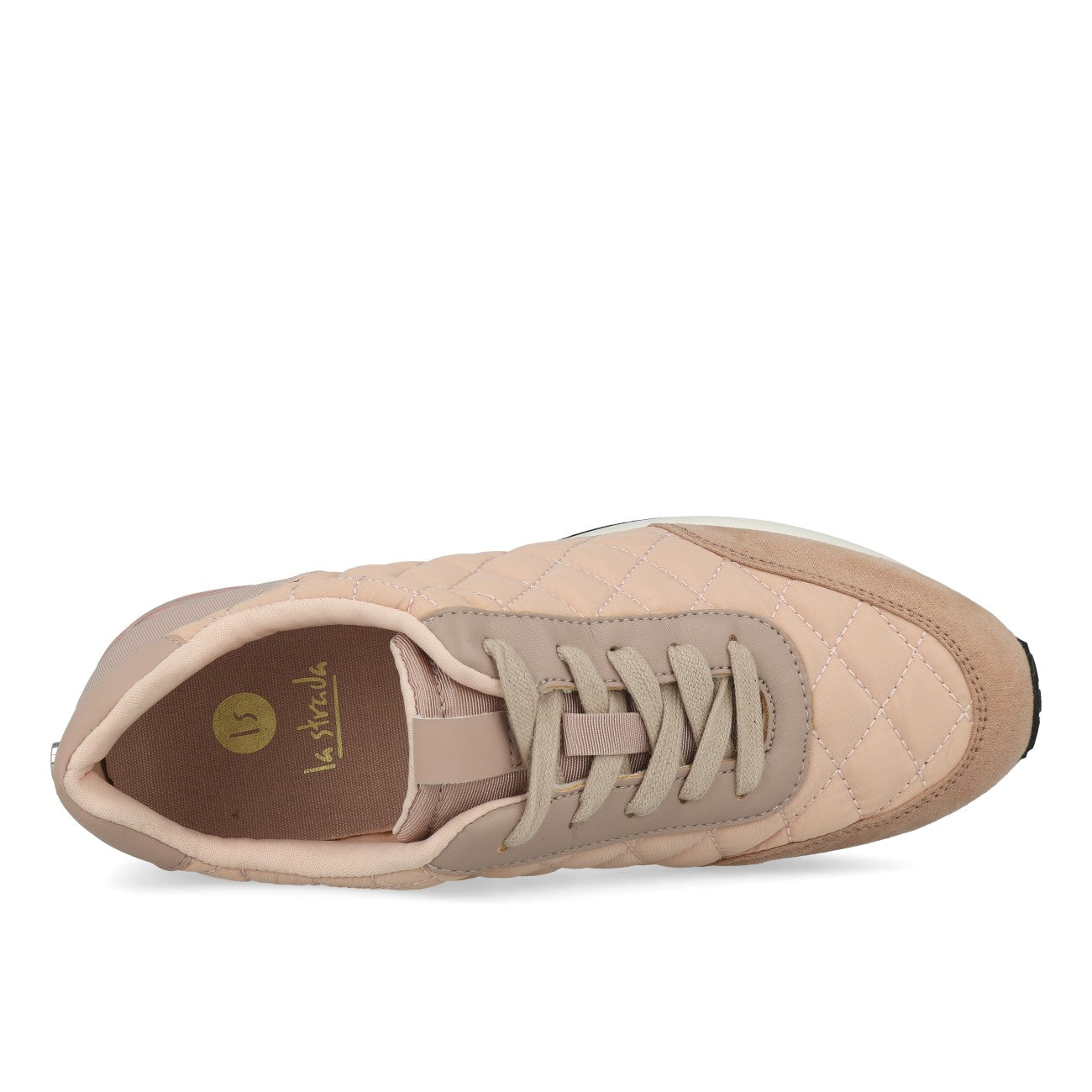 La Strada 2002408 Damen Sneaker Pink Mircro Nylon Stitch