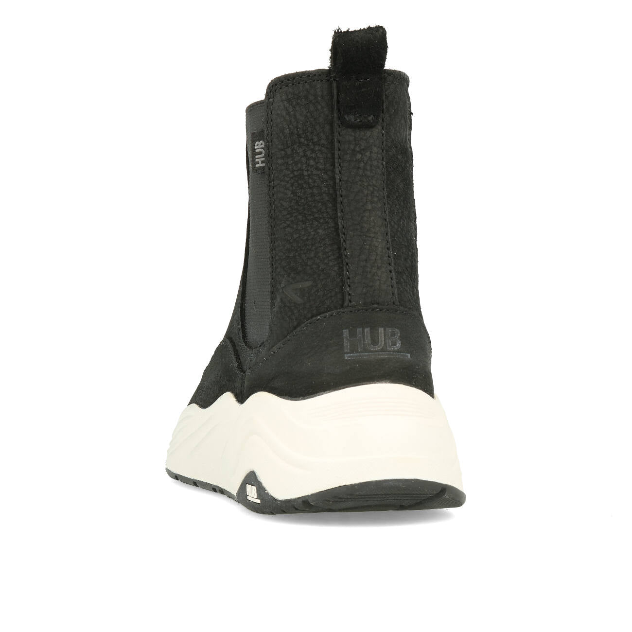 HUB Flow N42 Oiled Nubuck Damen Black Off White