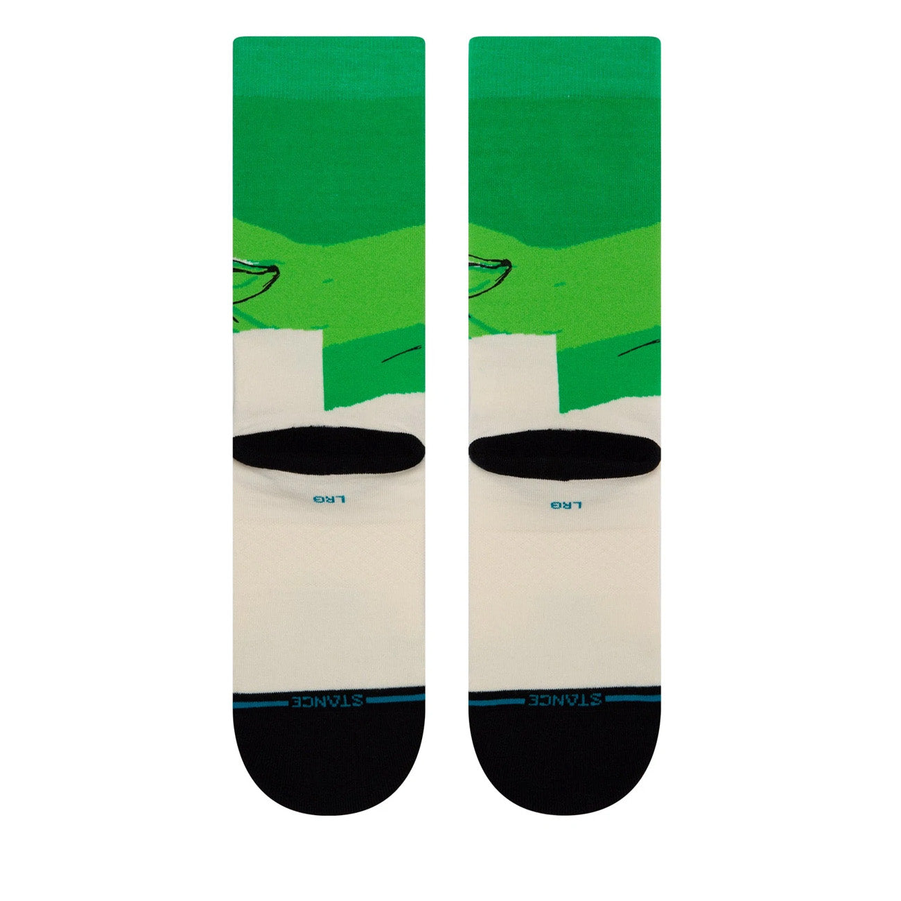 Stance Grogu West Socks Green