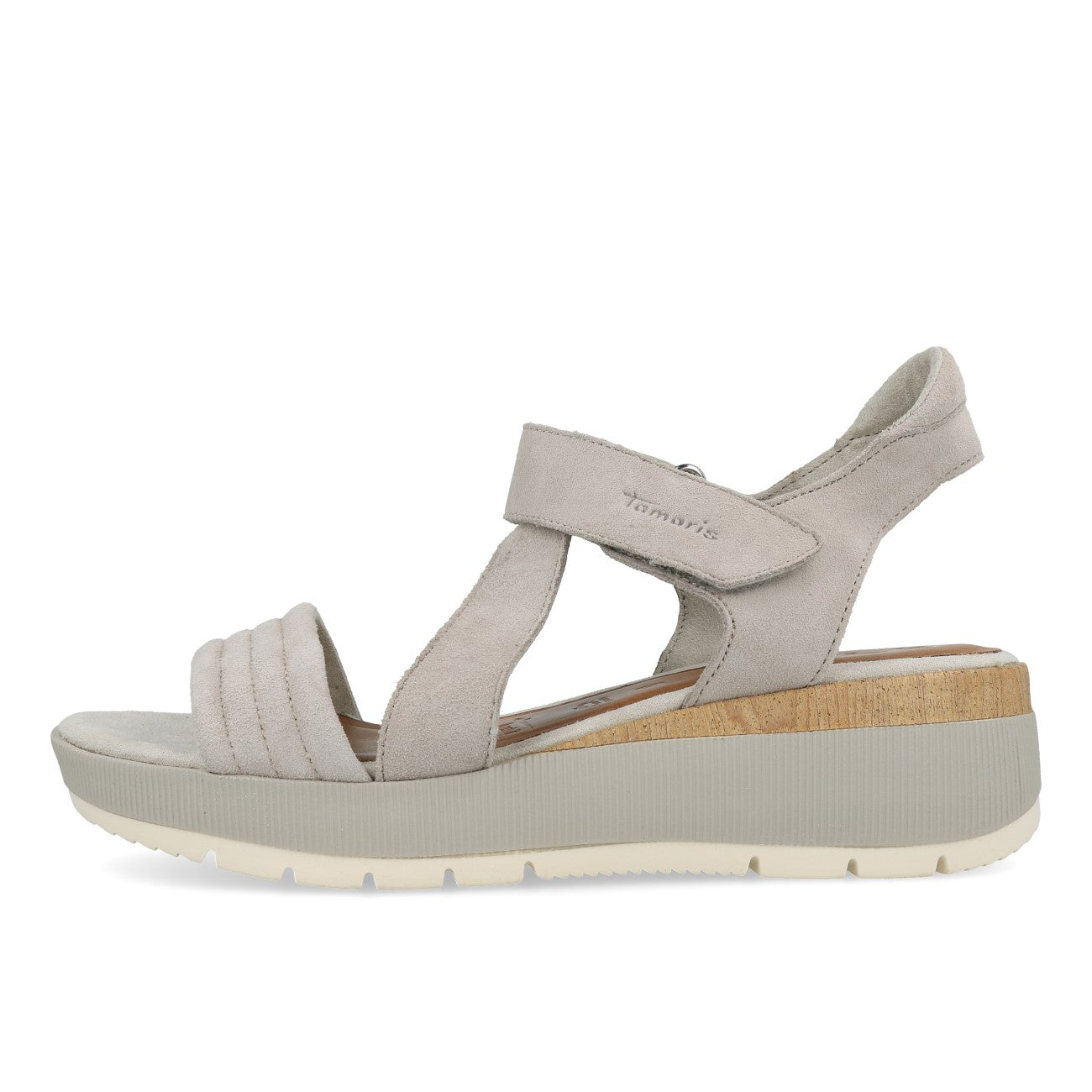 Tamaris 28220-28-204 Sandale Damen Light Grey