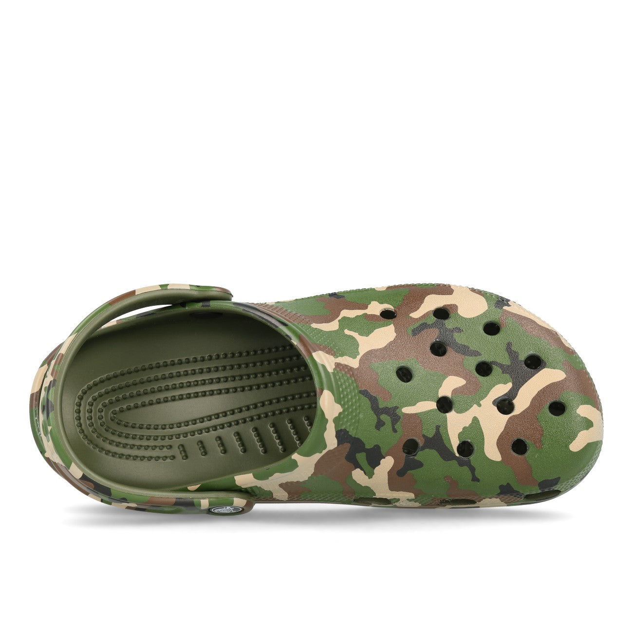 Crocs Classic Printed Camo Clog Army Green Multi