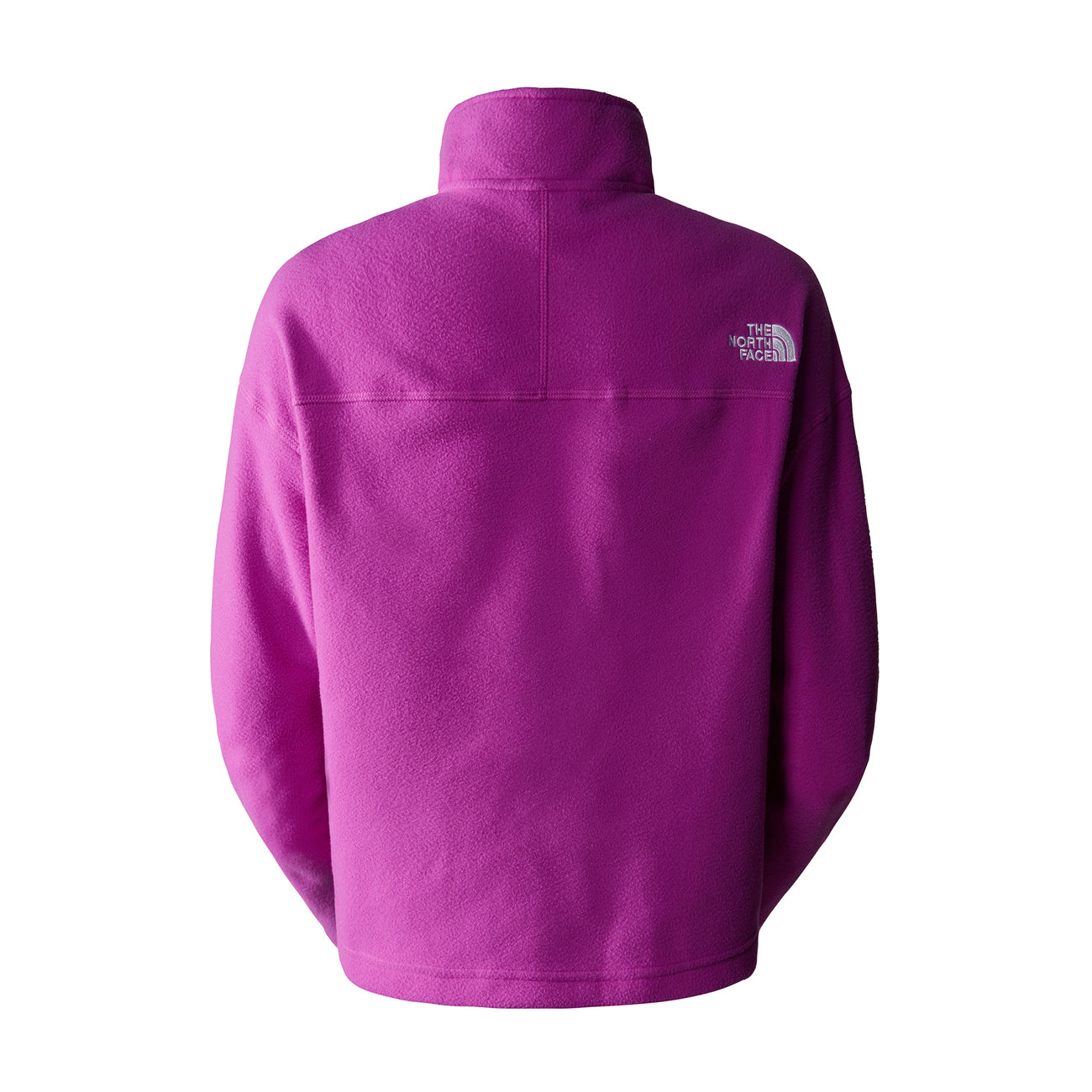 The North Face W 100 Glacier Cropped 1/4 Zip Fleece Damen Purple Cactus Flower