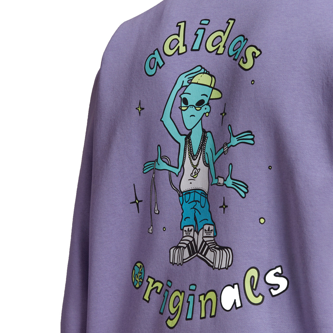 adidas Stoked Hoodie Sweatshirt Herren Alien Light Purple