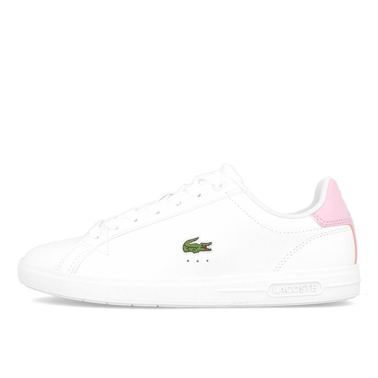 Lacoste Graduate Pro Leather Damen White Light Pink