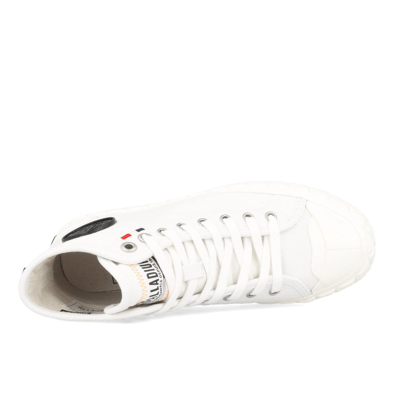 Palladium Palla Ace Canvas Mid Damen Star White