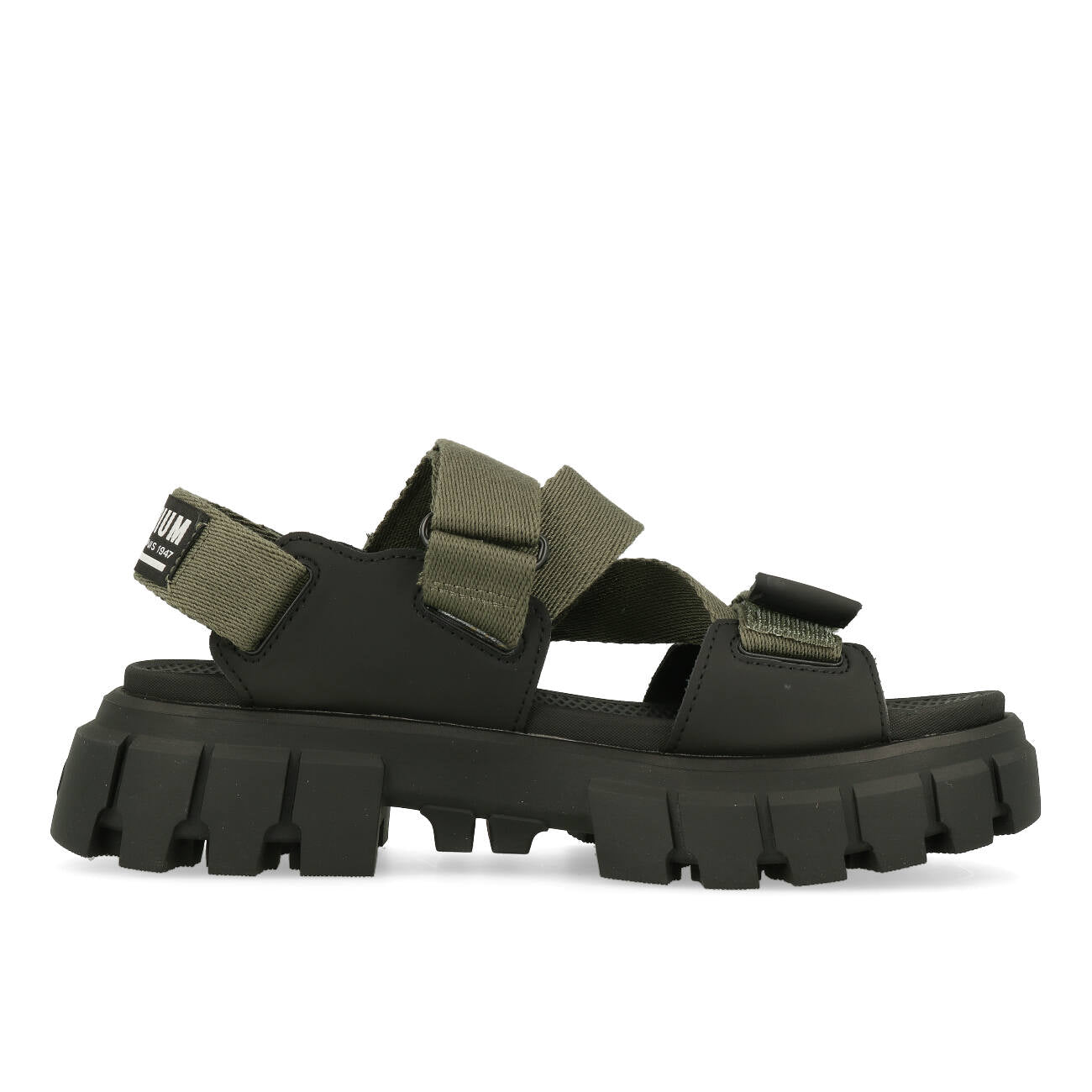 Palladium Revolt Sandal Army Damen Olive Night